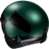 Motorcycle Helmet Jet Custom Hjc V31 KUZ MC4SF Matt Black Green