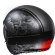 Custom Jet Helmet in HJC Fiber v30 ALPI MC1SF Matt Black Red
