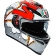 Integral Motorcycle Мотошлем Agv K3 sv BUBBLE Gray White Red