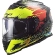 Full Face Motorcycle Мотошлем Ls2 FF800 STORM Drop Black Yellow Red