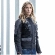 Woman Motorcycle Jacket In Hevik Touring STELVIO Lady Ligth Black Gray Fabric