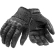 Pando Moto Onyx Leather мотоперчатки Black Черный