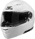 Dual Visor Modular Motorcycle Helmet Vemar NASHI White