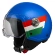 NZI Zeta 2 Open Face Helmet Matt Volare Azzurro