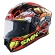 SMK Stellar Turbo Full Face Helmet Glossy Black / Red / Yellow
