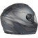 Integral Motorcycle Helmet Double Visor Stormer PUSHER Blaze Black gray