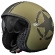 PREMIER HELMETS Vintage Evo Star Military BM Open Face Helmet Черно-зеленый