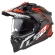 LS2 MX701 Explorer Spire Full Face Helmet Black / Titanium / Red