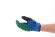 Dragonfly Enduro Blue Green мотоперчатки зеленые